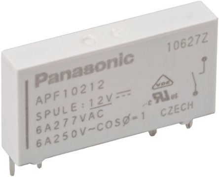 Panasonic - APF10212 - Panasonic APF10212  PCB װ Ǳ̵, 6 A, 12V dc		