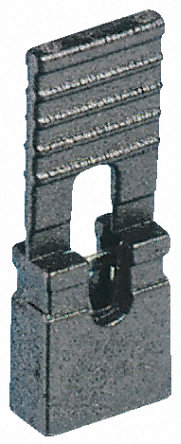 RS Pro - W8030T50RC - RS Pro 黑色 2路 2.54mm节距 闭合顶部，手柄拉手 跳线母座 W8030T50RC, 磷铜触芯		