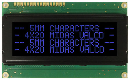 Midas - MC42005A12W-VNMLB - Midas MC42005 ϵ ͸ʽ ĸ LCD ɫʾ MC42005A12W-VNMLB, LED, 420ַ		