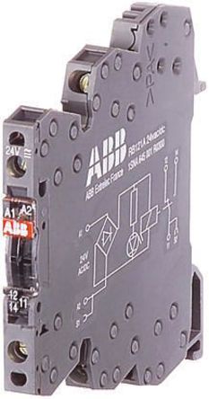 ABB - 1SNA645011R2400 - RB121AR-230VAC/DC - ABB 1SNA645011R2400 ˫ DIN ӿڼ̵ģ, 6A, 230V ac/dc		