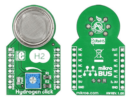 MikroElektronika - MIKROE-1629 - MikroElektronika Hydrogen click  ԰ MIKROE-1629;  MQ-8		
