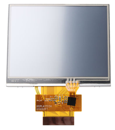 Displaytech - DT035TFT-TS - Displaytech 3.5in ͸ʽ TFT  TFT LCD ʾģ, 320 x 240pixels ֱ QVGA, LED, RGB ӿ		