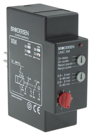 Brodersen Systems - XM-S2 - Brodersen Systems XM-S2 ϵ ๦ ʱ̵ XM-S2/RS, 0.6  С 60, ˫˫, 2, DPDT, 10.5  265 V /ֱ		