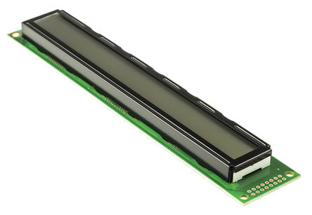 Powertip - PC4002LRS-B - Powertip ͸ ĸ LCD ɫʾ PC4002LRS-B, LED, 240ַ		