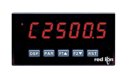 Red Lion - PAXTM000 - Red Lion 6λ LED  PAXTM000, ߼ѹ, 50HzƵ, 85  250 V Դ		