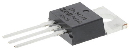 Infineon - IRLB8748PBF - Infineon HEXFET ϵ Si N MOSFET IRLB8748PBF, 92 A, Vds=30 V, 3 TO-220ABװ		