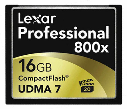 Lexar - LCF16GCTBEU800 - Lexar רҵ 16 GB CF  MLC		
