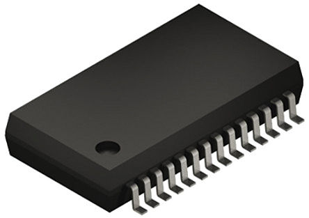 Microchip - MCP3912A1-E/SS - Microchip MCP3912A1-E/SS 4ͨ 24 λ 125ksps ģǰ IC, SPIӿ, 28 SSOPװ		