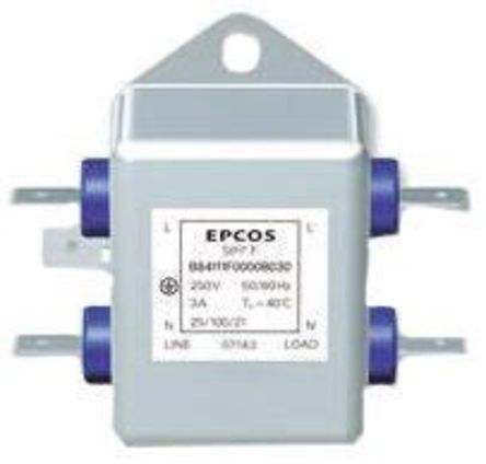 EPCOS - B84111F0000B110 - EPCOS B84111F ϵ 10A 250 V /ֱ, 60Hz װ RFI ˲ B84111F0000B110, װƬӶ		
