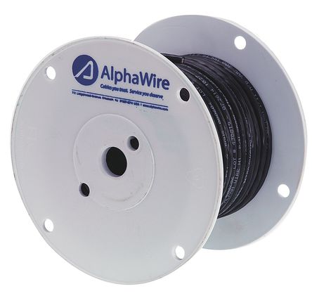 Alpha Wire - 25096 BK005 - Alpha Wire XG2, XTRA-GUARD 2 ϵ 30m 6 о  ۰ PUR  ҵ 25096 BK005, 300 V, 0.23 mm2 , -30  +90 C		