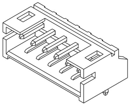 Molex - 89401-0510 - Molex 5· 2mmھ (1) ֱ PCB  89401-0510, Ӷ˽, 4A, ͨ		
