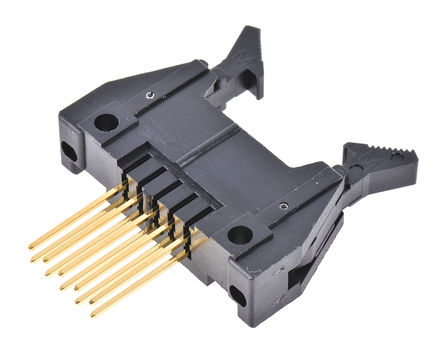 Hirose - HIF3BD-10P-2.54W - Hirose HIF3B ϵ�� 10· 2.54mm�ھ� (2��) ֱ PCB ���� HIF3BD-10P-2.54W, ���Ӷ˽�, 1A		