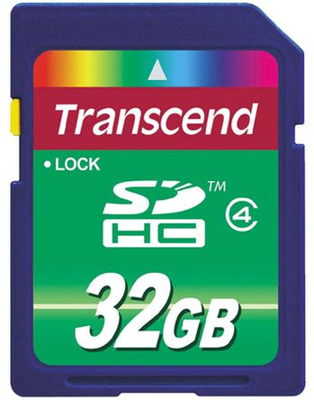 Transcend - TS32GSDHC4 - Transcend 32 GB SDHC		
