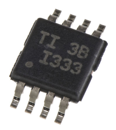 Texas Instruments - INA333AIDGKT - Texas Instruments INA333AIDGKT ǱŴ, 0.025mVƫ, 150kHz, 80dB CMRR, , 1.8  5.5 VԴ, 8 MSOPװ		