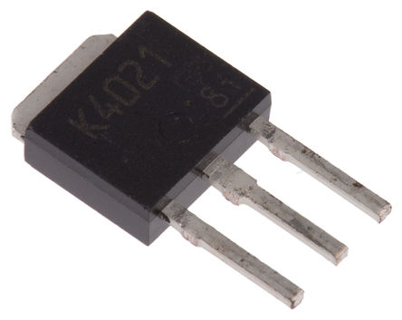 Toshiba - 2SK4021(Q) - Toshiba Si N MOSFET 2SK4021(Q), 4.5 A, Vds=250 V, 3 PW Mold2װ		