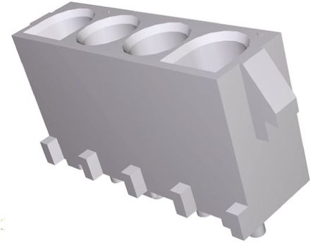 TE Connectivity - 350430-2 - TE Connectivity MATE-N-LOK ϵ 4· 6.35mmھ ֱ PCB  350430-2, Ӷ˽, 19A, ͨ		