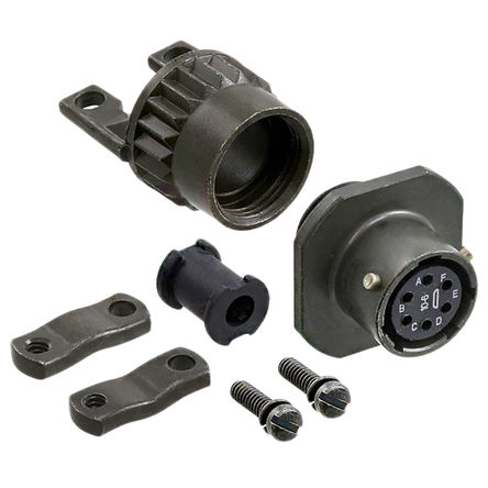 Amphenol - PT01A-10-6S(SR) - Amphenol PT ϵ 6· °װ  ʽ  PT01A-10-6S(SR), ĸо, ǳߴ10, MIL-DTL-26482		