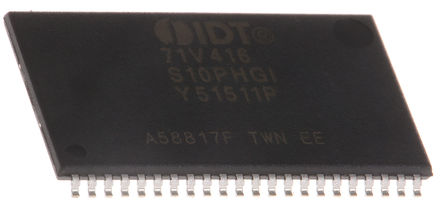 IDT - IDT71V416S10PHGI - IDT IDT71V416S10PHGI, 4Mbit SRAM ڴ, 256K x 16 λ, 3  3.6 V, 44 TSOPװ		