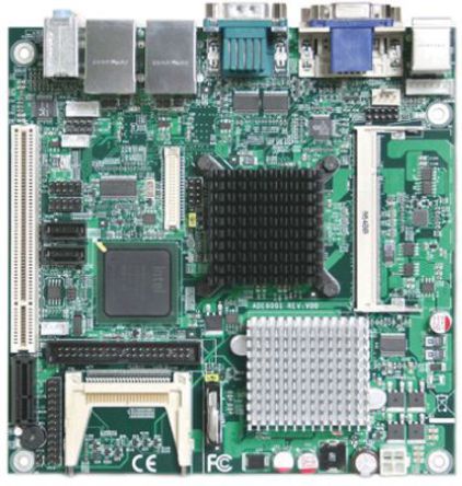 Portwell - WADE-8170 - Intel Atom N270 2 GB , 1.6GHz, ֧1x SODIMM DDR2 洢		