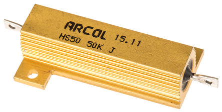 Arcol - HS50 50K J - Arcol HS50 ϵ HS50 50K J 50W 50k 5%  尲װ̶ֵ, Ӷ, Ƿװ		