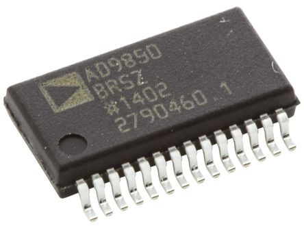 Analog Devices - AD9850BRSZ - AD9850BRSZ, 10 λ-Bit 125000ksps ֱֺϳ, 28 SSOPװ		
