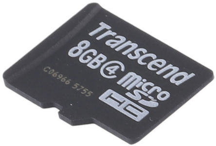 Transcend - TS8GUSDC4 - Transcend 8 GB MicroSDHC		