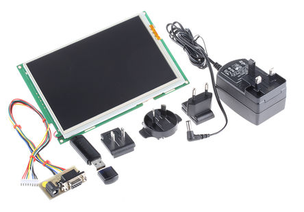 Intelligent Display Solutions - IES-UART-7WVGA-V1. - Intelligent Display Solutions LCD, TFT LCD ׼		
