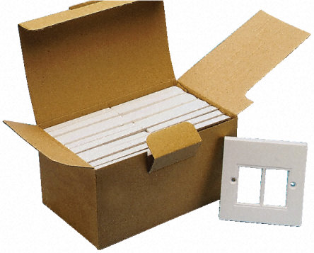 Molex Premise Networks - B42-312-02 - Molex Premise Networks 2路 RJ45 墙板 B42-312-02		