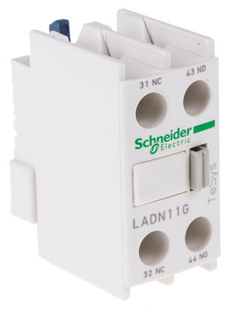 Schneider Electric - LADN11G - Schneider Electric LADN ϵ ǰ氲װ Ӵ LADN11G, ݶӶ, /, 10 A, 690 V 		