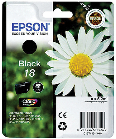 Epson - C13T18014010 - Epson ɫ ī, 18XLͺī, ڶͺŴӡ		