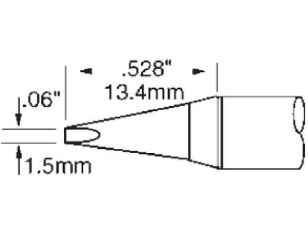 Metcal - SFV-CH15A - Metcal SFV ϵ, 1.5 mm ֱ ͷ		