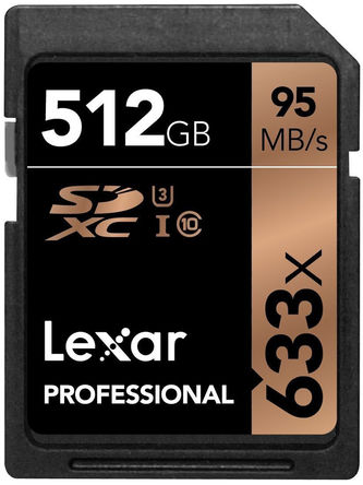 Lexar - LSD512CBEU633 - Lexar 512 GB SDXC		