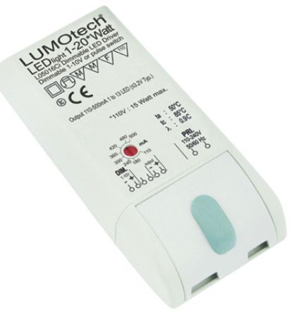 Lumotech - L05016Ci - Lumotech LED  L05016Ci, 110  240 V, 1  43V, 110  500mA, 20W		