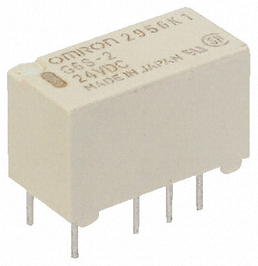 Omron - G6S-2 4.5DC - Omron G6S-2 4.5DC ˫˫ PCB װ Ǳ̵, 2 A, 4.5V dc		