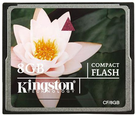 Kingston - CF/8GB - Kingston 8 GB CF  MLC		