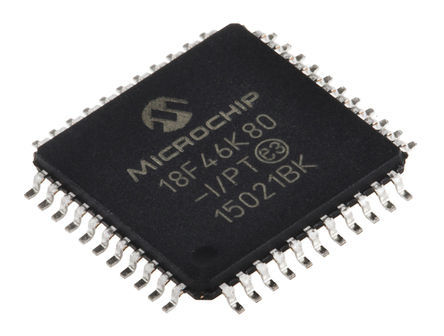 Microchip - PIC18F46K80-I/PT - Microchip PIC18F ϵ 8 bit PIC MCU PIC18F46K80-I/PT, 64MHz, 64 kB ROM , 1024 B3648 B RAM, TQFP-44		
