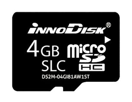 InnoDisk - DS2M-04GI81AW1ST - InnoDisk Industrial 4 GB SD		
