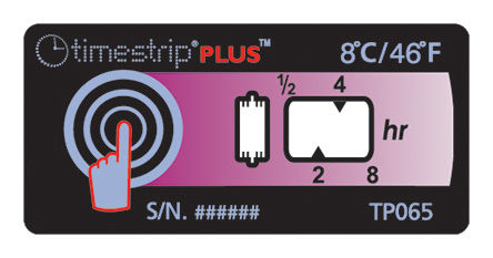 Timestrip - TP065 - Timestrip 8C ¶ȱǩָʾ TP065, 40 x 19mm		