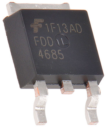Fairchild Semiconductor - FDD4685_F085 - Fairchild Semiconductor PowerTrench ϵ Si P MOSFET FDD4685_F085, 32 A, Vds=40 V, 3 DPAKװ		