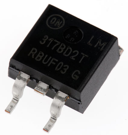ON Semiconductor - LM317BD2TG - ON Semiconductor LM317 ϵ LM317BD2TG ѹ, Ϊ 40 V, 1.2  37 V ɵ, 1.5A, 3 D2PAK		