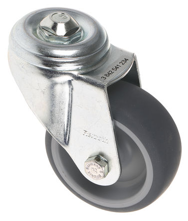 Bosch Rexroth - 3842541234 - Bosch Rexroth 聚酰胺 脚轮 3842541234 支柱配置, 适合10mm槽, M12螺纹		