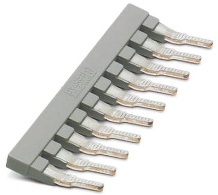 Phoenix Contact - 3118135 - Insertion Bridge 10 Gray Angled		