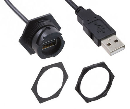 Molex - 84729-0003 - Molex 84729 ϵ 150mm ɫ USB  84729-0003, USB 2.0		