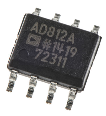 Analog Devices - AD812ARZ - Analog Devices AD812ARZ 2ͨ ƵŴ, 125V/s, 8 SOICװ		