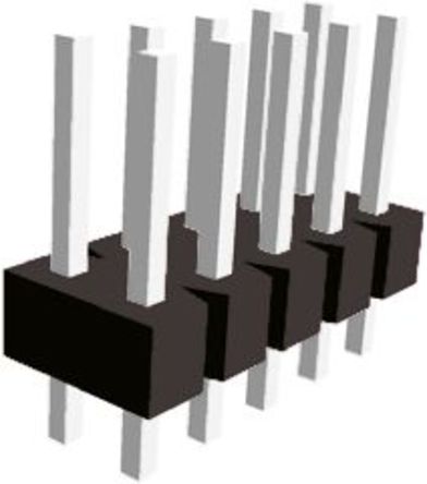 TE Connectivity - 5-146254-5 - TE Connectivity AMPMODU Mod II ϵ 10· 2.54mmھ (2) ֱ Ź 5-146254-5, Ӷ˽, 3A, ͨ		