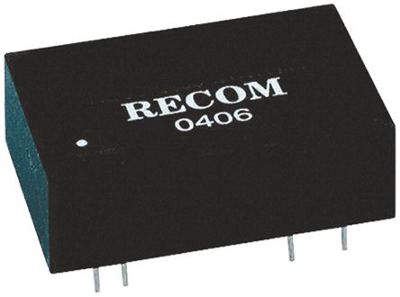 Recom - REC3-0515DRW/H4/A - Recom REC3 ϵ 3W ʽֱ-ֱת REC3-0515DRW/H4/A, 4.5  9 V ֱ, 15V dc, 100mA, 4kV dcѹ		