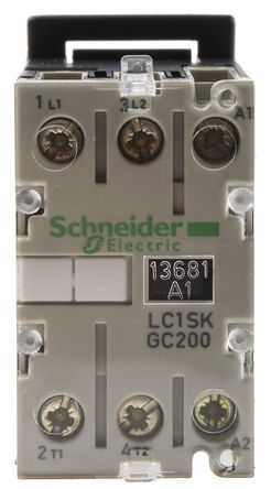 Schneider Electric - LC1SKGC200F7 - Schneider Electric TeSys SK LC1S ϵ Ӵ LC1SKGC200F7, 2 , 5 A, 110 V Ȧ		