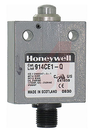 Honeywell - 914CE1-Q - Honeywell 14CE, 914CE ϵ IP66, IP67, IP68 ѹп ٶ λ 914CE1-Q, , SPDT, /, 250V		