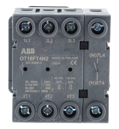 ABB - 1SCA105711R1001 - ABB IP20 4 尲װװ ۶ϸ뿪 1SCA105711R1001, 16 A, 7.5 kW		