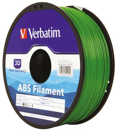 Verbatim - 55004 - Verbatim ɫ 1.75mmֱ FDM ABS 3D ӡ˿Ĳ 55004, 1kg		